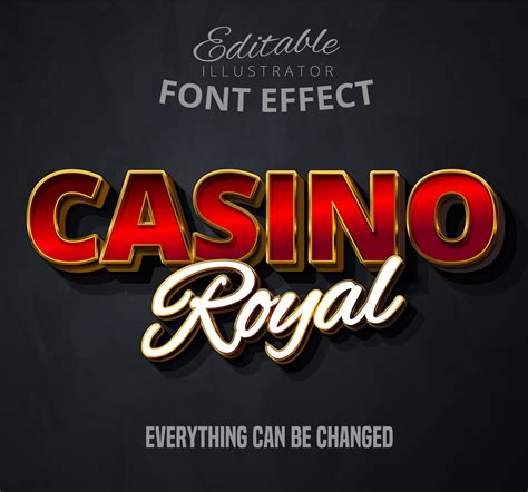 Casino royal text 692497 Vector Art at Vecteezy