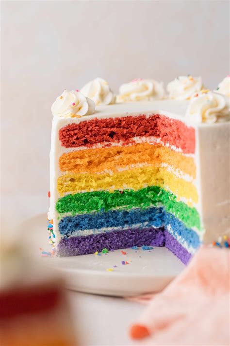 Images Of Rainbow Cake