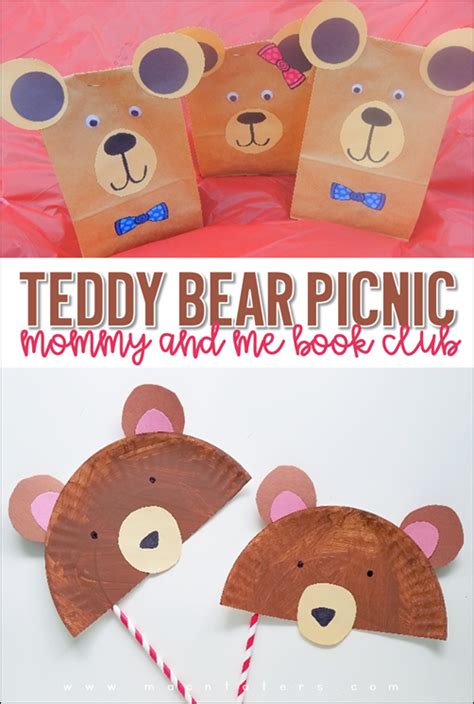 Teddy Bear Picnic: Mommy & Me Book Club in 2021 | Teddy bear picnic, Teddy bear crafts, Teddy bear