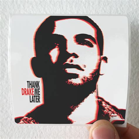 Drake Thank Me Later Album Cover Sticker