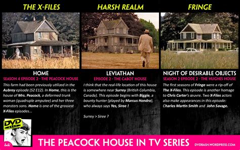 The creepy Peacock house of The X-Files ‘Home’ / Harsh Realm ‘Leviathan’ / Fringe ‘Night of ...
