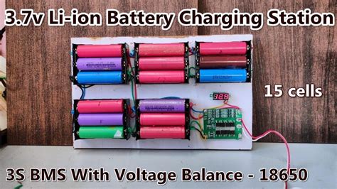 3s BMS Wiring Diagram 3s BMS Connection BMS 3s 10a BMS 12v