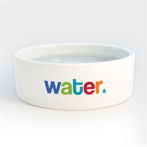 Dog Water Bowl Heavy Ceramic Dog Cat Pet Bowls with Colorful