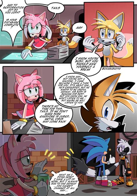 IDW little sonamy comic | Sonic the Hedgehog! Amino