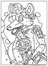 Balloon Boy Nights Five Draw Freddy Coloring Pages Drawing Nightmare  sketch template