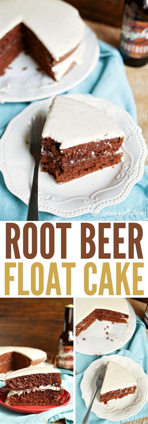 Chocolate Root Beer Float Cake