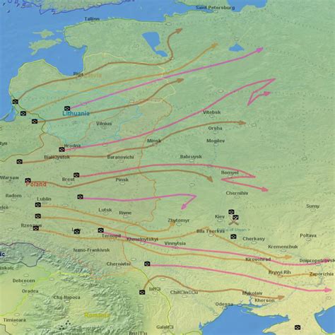 Operation Barbarossa Map