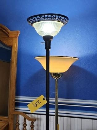 Find & Bid On Lot# 229 - 2-MODERN FLOOR LAMPS - Now For Sale At Auction