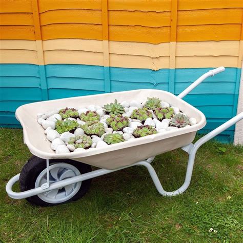 8 Wheelbarrow Planter Ideas