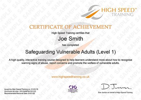 SOVA Training | Safeguarding Adults (Level 1) Course