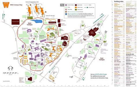 Western Michigan University Campus Map