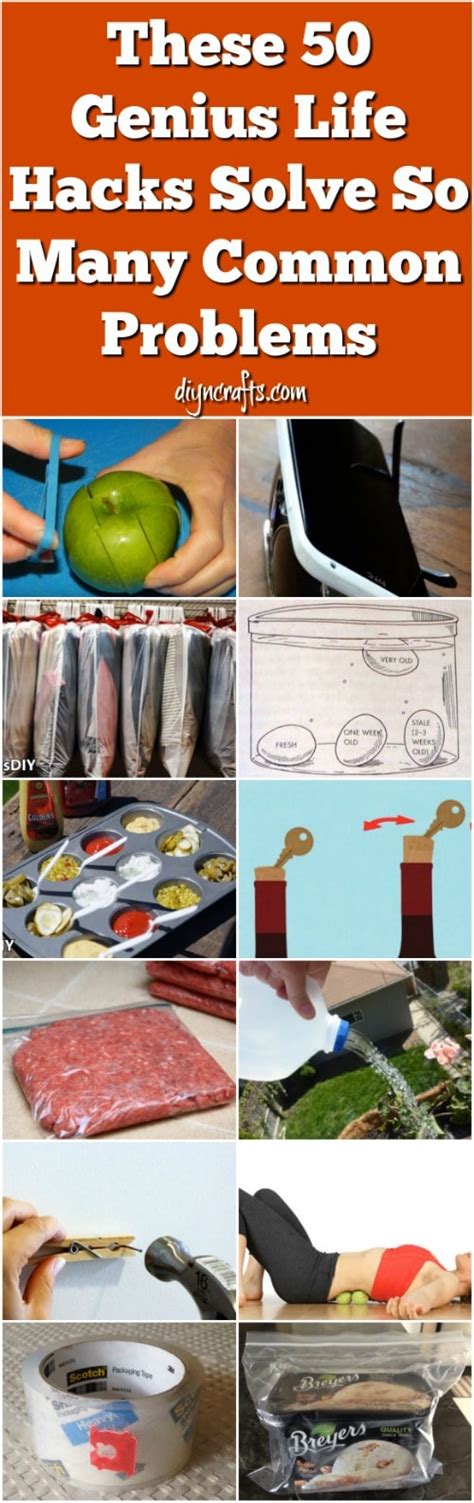 These 50 Genius Life Hacks Solve So Many Common Problems - DIY & Crafts