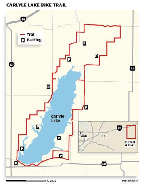 Trail of the week • Carlyle Lake Bike Trail : Lifestyles