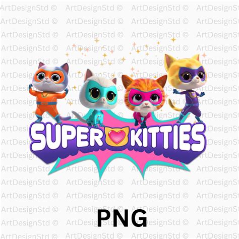 Superkitties Png Superkitty Character Super Kitties Print Superkitty Birthday - Etsy in 2024 ...