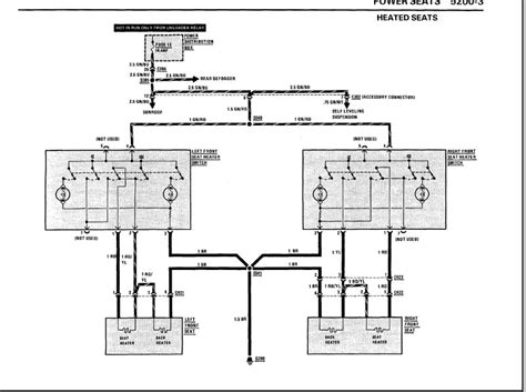 Bmw e39 heated seats wiring diagram