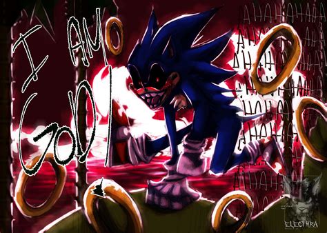 Sonic.EXE Fanart by Electhra on DeviantArt