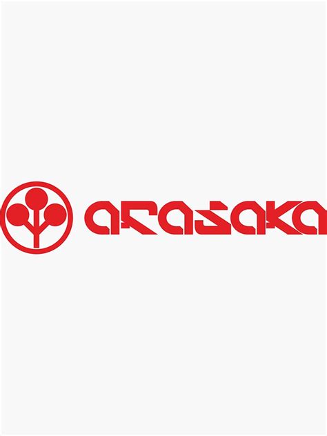 "Arasaka" Sticker for Sale by Mindz13 | Redbubble