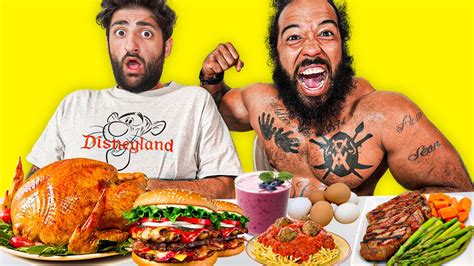 Trying The World’s Strongest Man’s Diet *10,000+ Calories* - YouTube