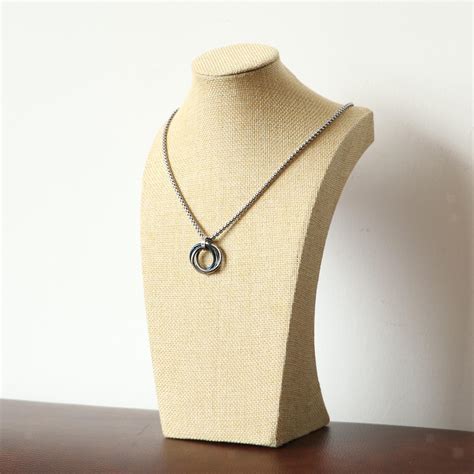 Simple Necklace Display Bust Stand Mannequin Jewelry Display Holder, Premium | eBay