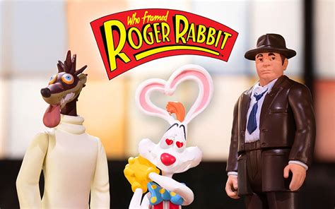 Eddie Valiant Joins The 'Who Framed Roger Rabbit' ReAction Figures