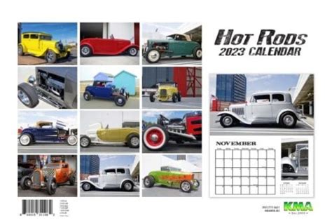 SALE! 2023 HOT ROD WALL CALENDAR FREE SHIPPING! | eBay