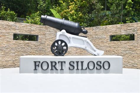 Fort Siloso Sentosa, Singapore Stock Photo - Image of history, cannon ...