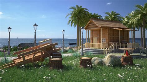 ArtStation - Old Beach House