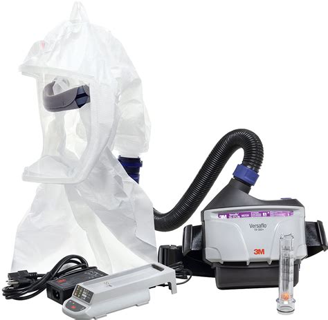 Buy 3M PAPR Respirator, Versaflo Powered Air Purifying Respirator Kit, TR-300N+ ECK, Easy Clean ...