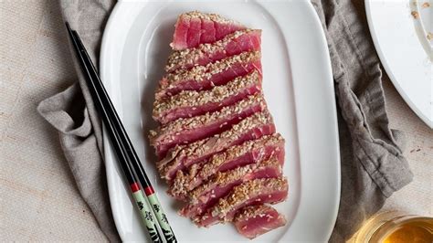 Sesame-Crusted Tuna Steak Recipe