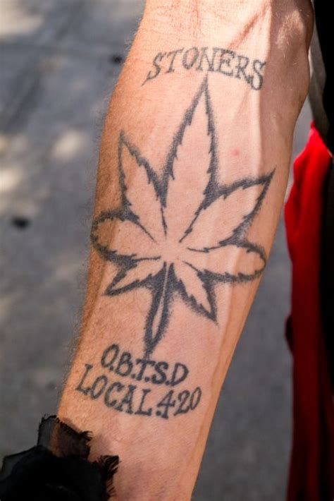 #tattoo Stoner tattoo.. yup that's our union too, local 420! | Tattoos ...