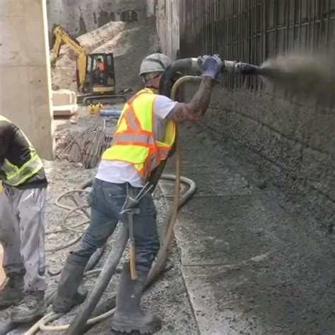 What is the shotcrete concrete? [Video] in 2021 | Civil engineering design, Interior design ...