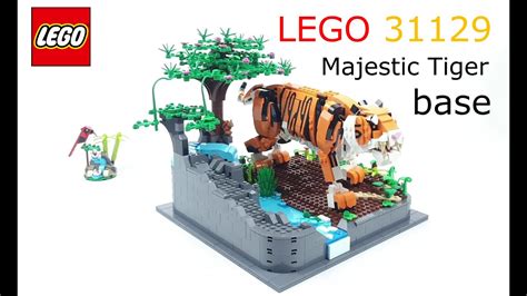 LEGO 31129 Majestic Tiger - Making a base - YouTube