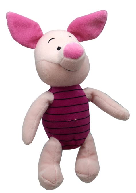 Winnie the Pooh Smiling Piglet Medium Size Kids Plush Toy (10in ...