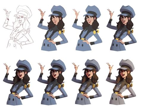 ArtStation - Klaus style self, Renée Chio | Character design animation, Character art, Character ...