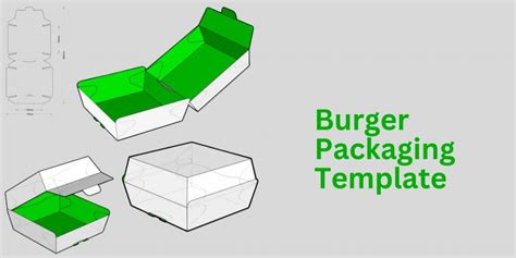 Burger Packaging Template - Ba Challenge