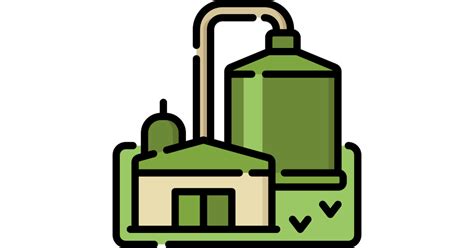 Biogas plant free vector icons designed by Freepik in 2020 | Vector icon design, Vector free ...