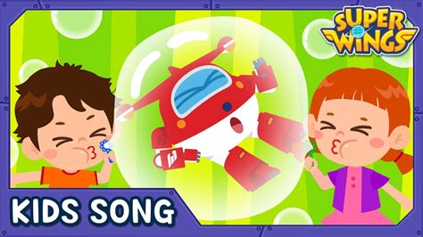 Bubble Pop | Kids Songs | Nursery Rhymes | Super wings song - YouTube