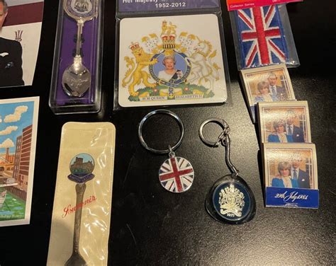 Collection of 13 British Royal Family Souvenirs - Etsy