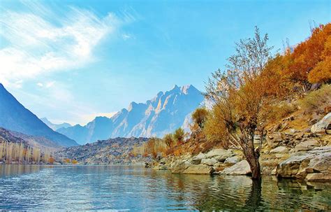 HD wallpaper: photography of nature, Tree, Lake, Pakistan, Landscape ...