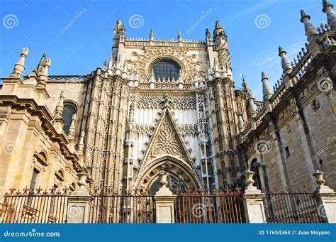 Seville Cathedral, In Seville Spain Stock Photo - Image: 17654364