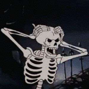 Skeleton PFP - Scary Halloween PFP for TikTok, IG, Discord, Zoom