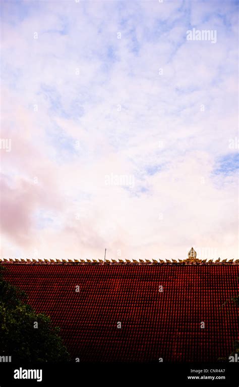 Thai temple and sky in Thailand.It,s not license Stock Photo - Alamy