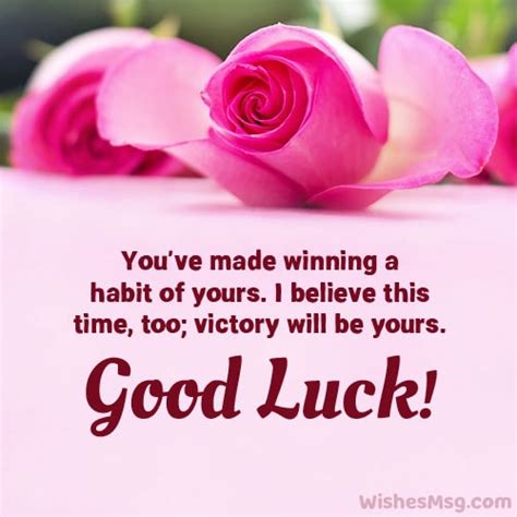 150+ Good Luck Wishes, Messages and Quotes - WishesMsg