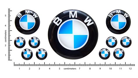 BMW classic domed emblems