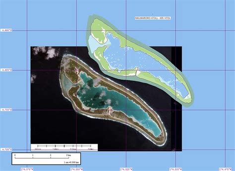 Nikumaroro Atoll - Map and Ikonos Image (1-50,000) | Flickr