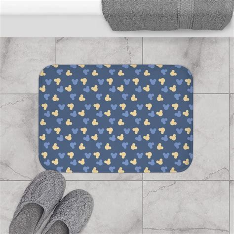 Mickey Mouse Decor Mickey Mouse Bath Mat Mickey Mouse Bath - Etsy