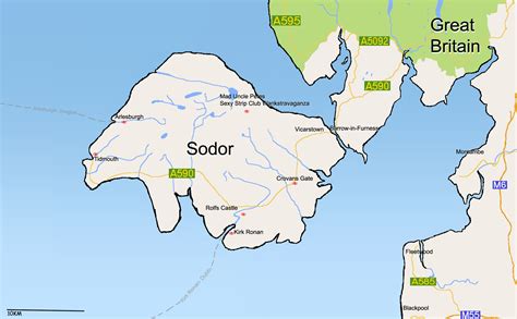 Sodor map by Andywilson92 on DeviantArt