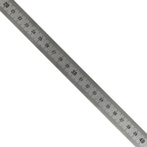 30mm Wide – Stainless Steel Rule – Metric – Oregon Rule Co.