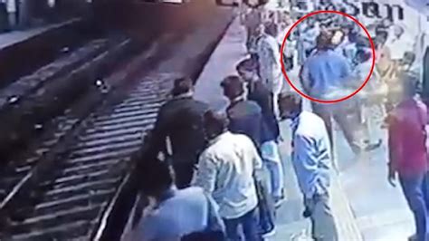 Mumbai Man crushed under train falls on track after being slapped at ...