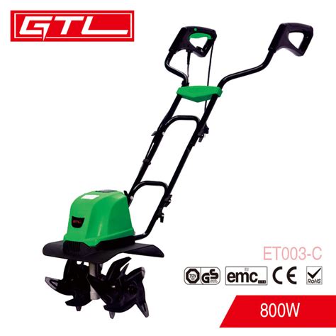 800W Electric Tiller, Electric Cultivator Electric Garden Tools, Electric Power Tiller (ET003-C ...